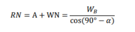 Alignment distance calculation formula
